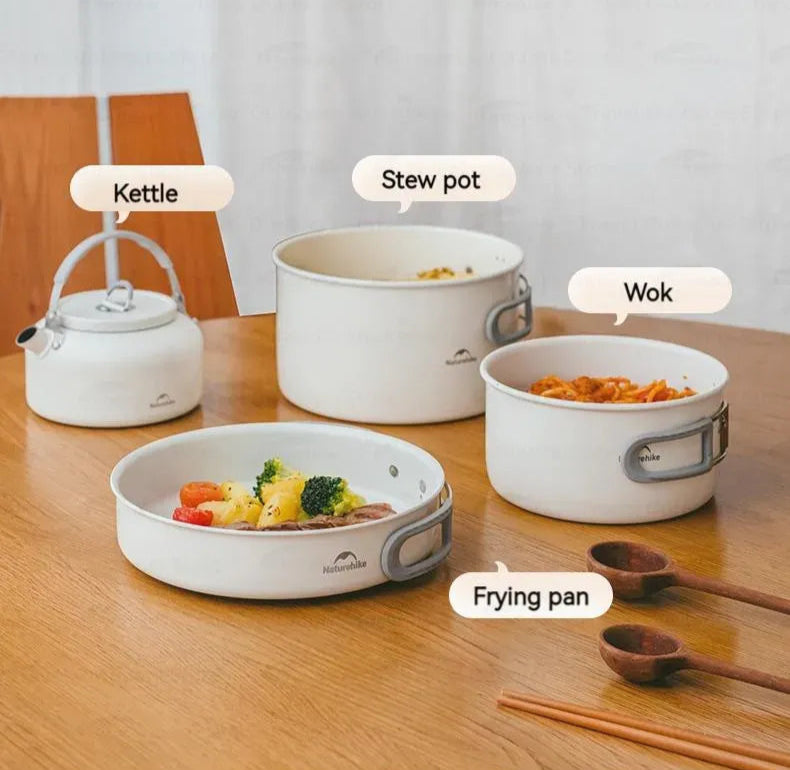 Naturehike Ceramic Non-Stick Pot Set