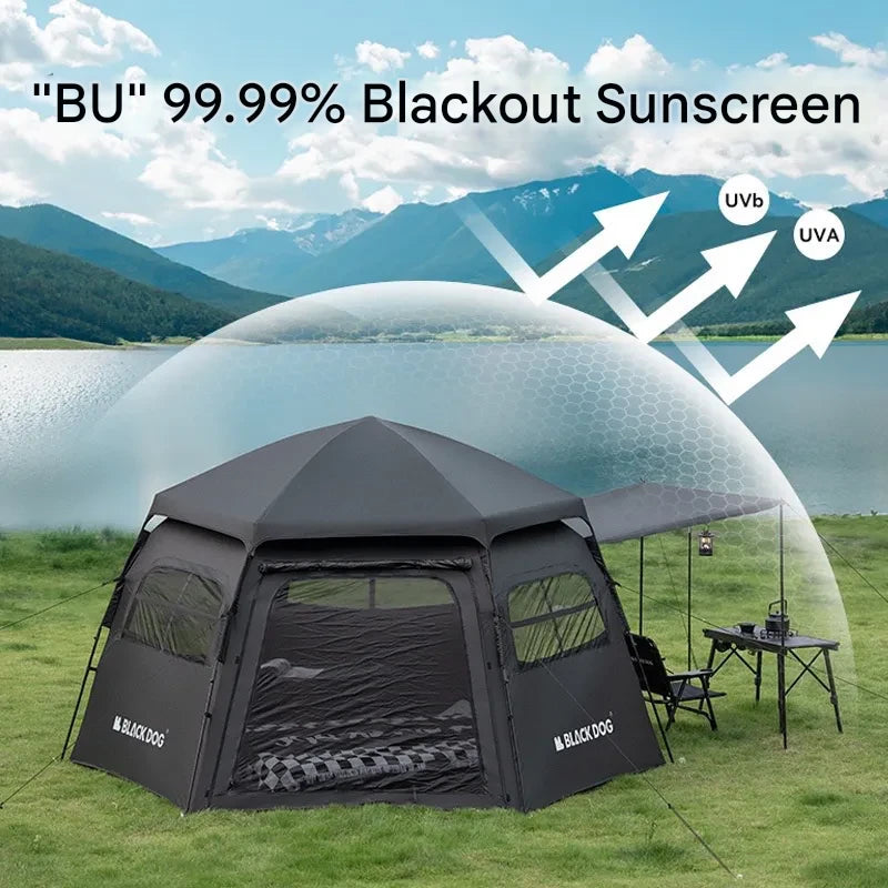 Blackdog Hexagonal Automatic Tent