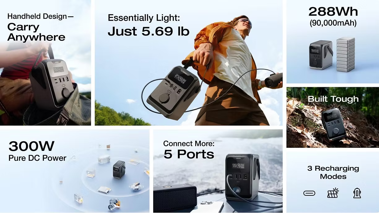 Ecoflow Trail 300 DC 288WH