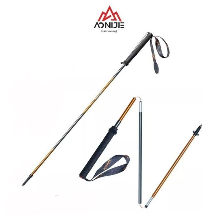 AONIJIE Trekking Pole Gold grey