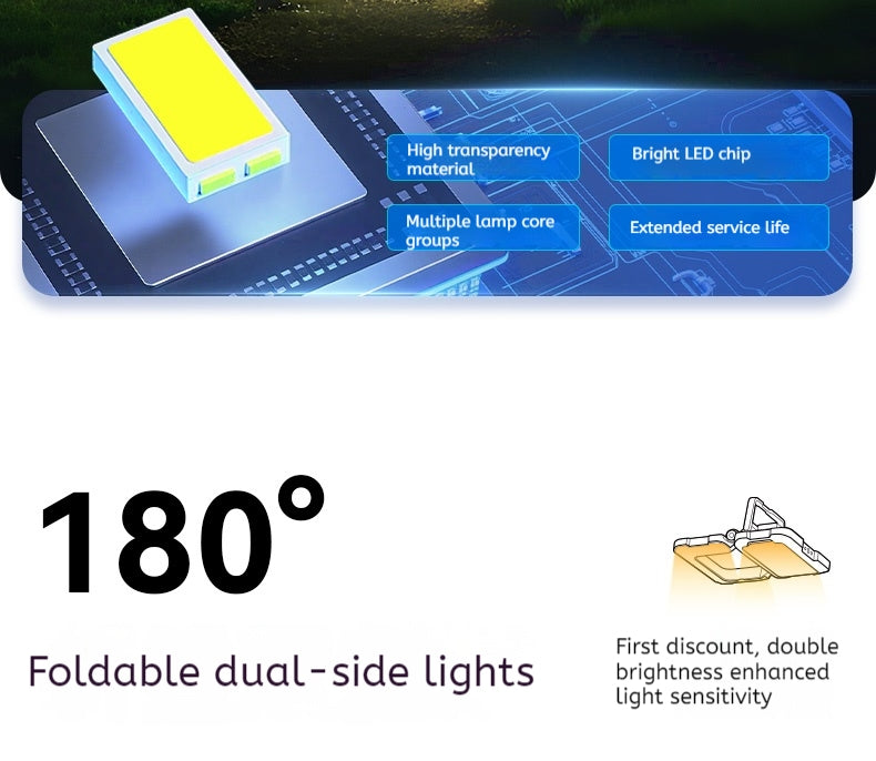 Blackdog Whistle Shadow Tactical Folding Camping Lamp