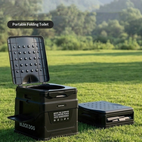 Blackdog Portable Folding Toilet