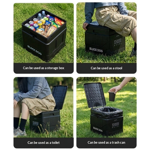 Blackdog Portable Folding Toilet