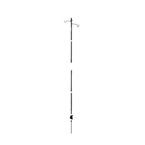 Blackdog Camping Light Pole w/ Hex Tray