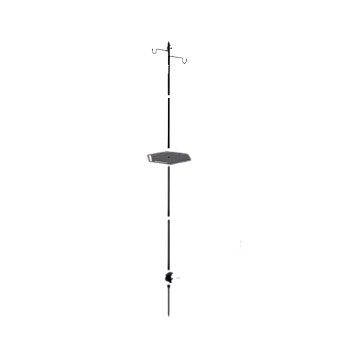 Blackdog Camping Light Pole w/ Hex Tray