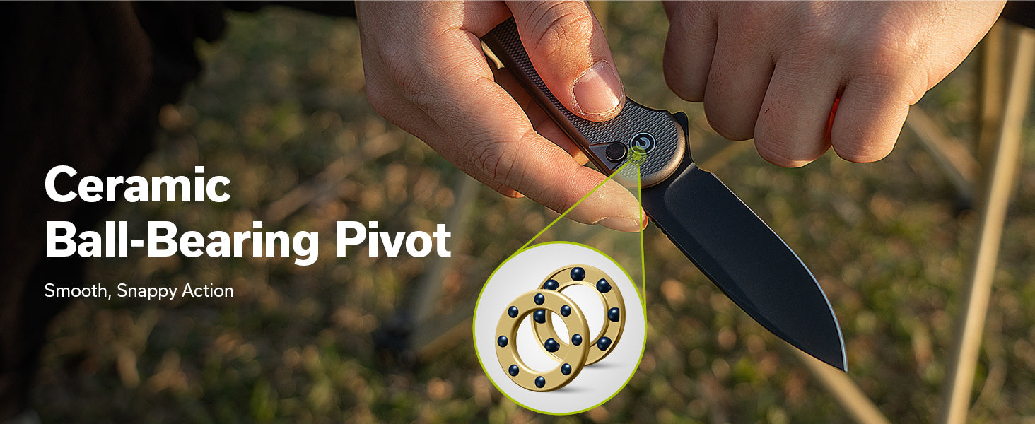 CIVIVI Elementum ll Diamond Patterned Gray Handle Nitro-V Blade