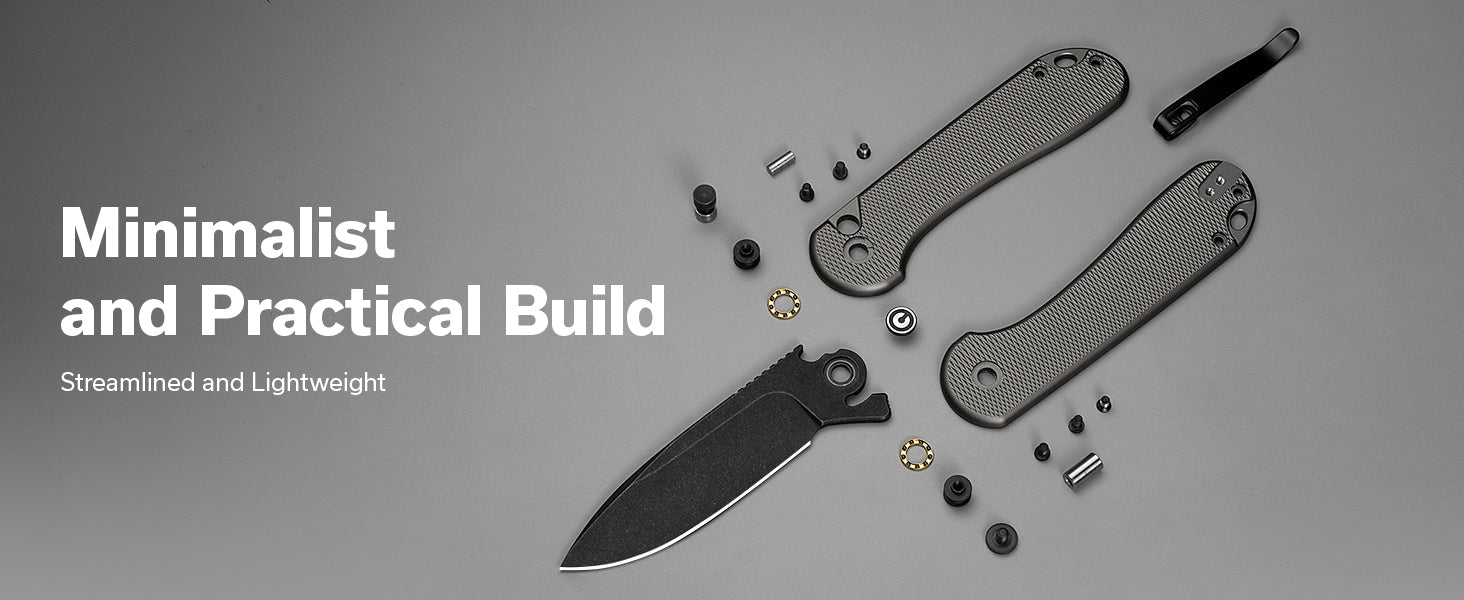 CIVIVI Elementum ll Diamond Patterned Gray Handle Nitro-V Blade