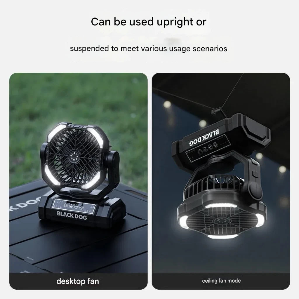 Blackdog Strong Attack Outdoor Camping Fan