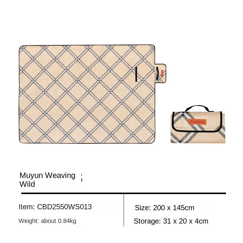 Blackdog Oxford Cloth Picnic Mat