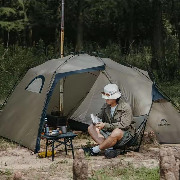 Naturehike Massif Solo Tent Moon Rack Sand