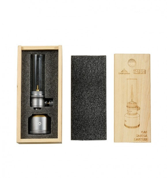 Campingmoon Gas Candle Lantern w/ Case