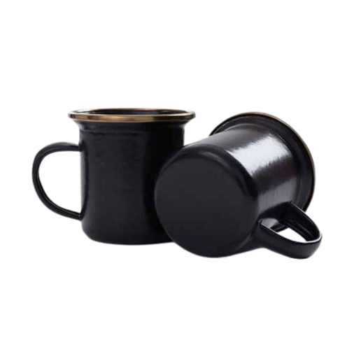 [CLEARANCE] BAREBONES Enamel Espresso Cups 2PK
