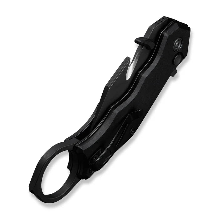 CIVIVI Amaroq Black Handle Black Stonewashed Nitro-V Blade 2.11"