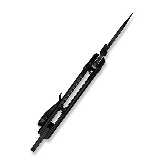 CIVIVI Amaroq Black Handle Black Stonewashed Nitro-V Blade 2.11"