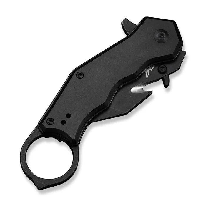 CIVIVI Amaroq Black Handle Black Stonewashed Nitro-V Blade 2.11"