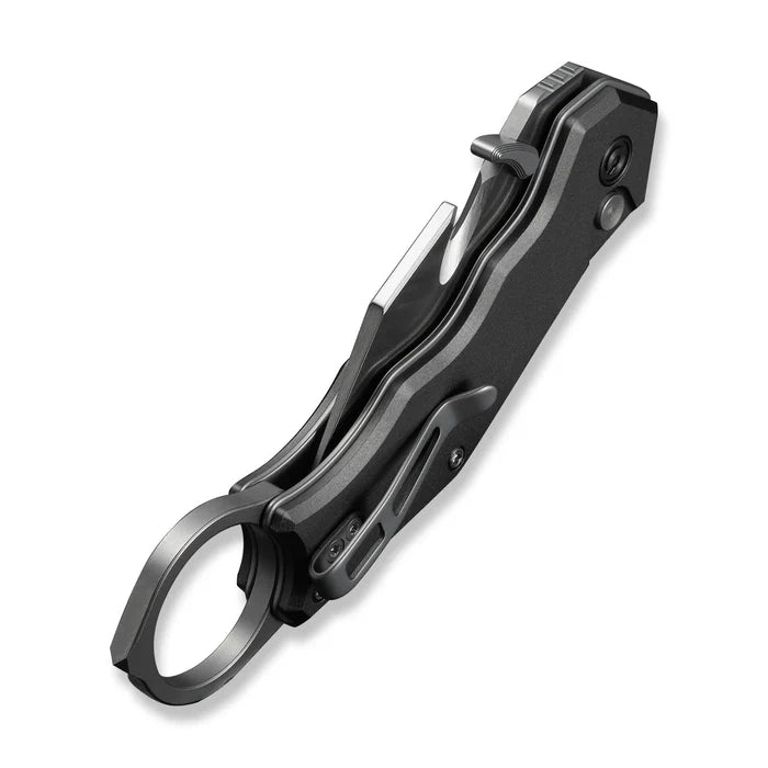 CIVIVI Amaroq Gray Aluminum Handle Satin Finished Nitro-V Blade 2.11"
