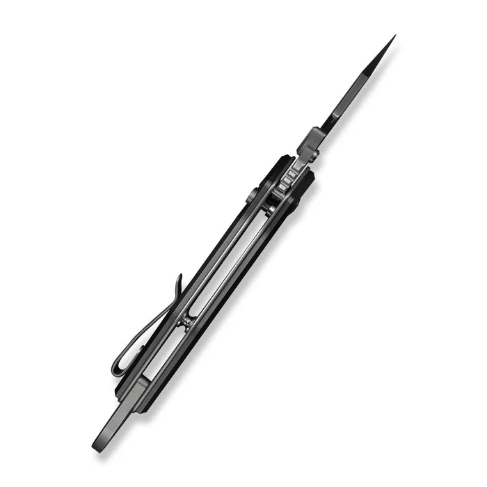 CIVIVI Amaroq Gray Aluminum Handle Satin Finished Nitro-V Blade 2.11"