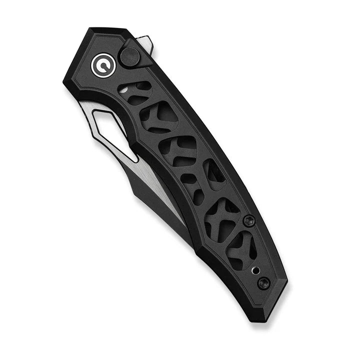 CIVIVI Anaaki Black Aluminum Handle Stonewashed Nitro-V Blade 2.98"