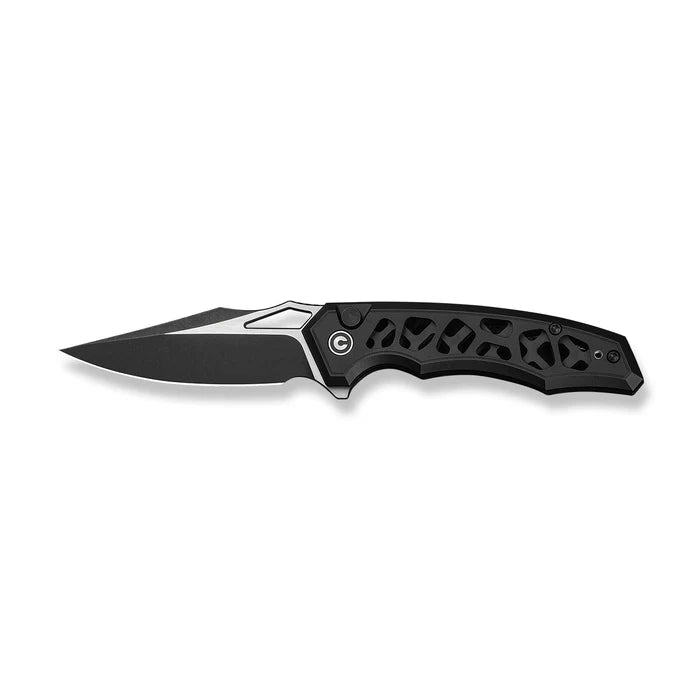 CIVIVI Anaaki Black Aluminum Handle Stonewashed Nitro-V Blade 2.98"