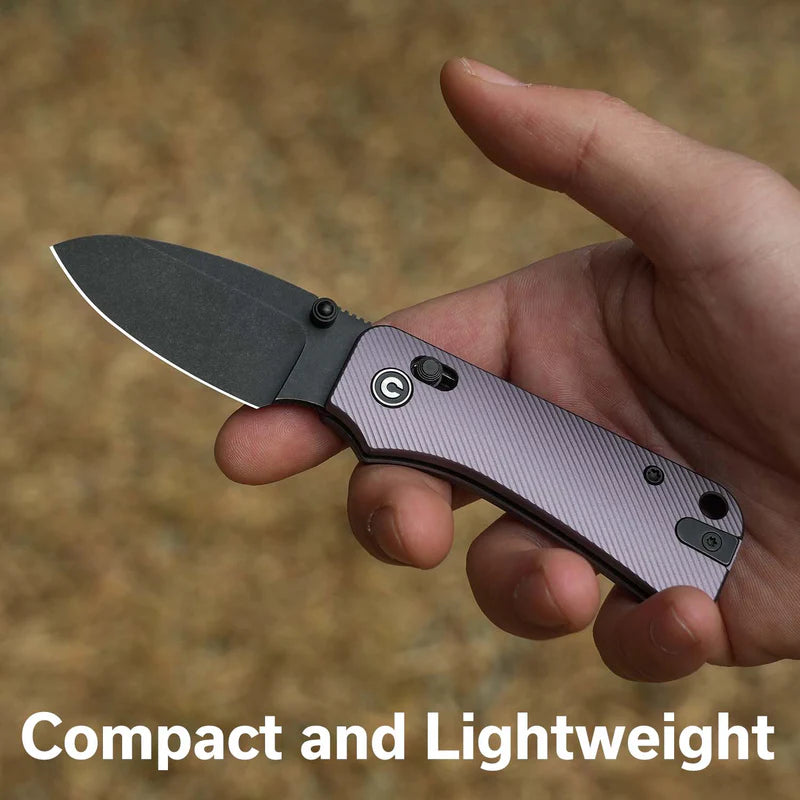 CIVIVI Baby Banter 2 Purple Handle Nitro-V Blade