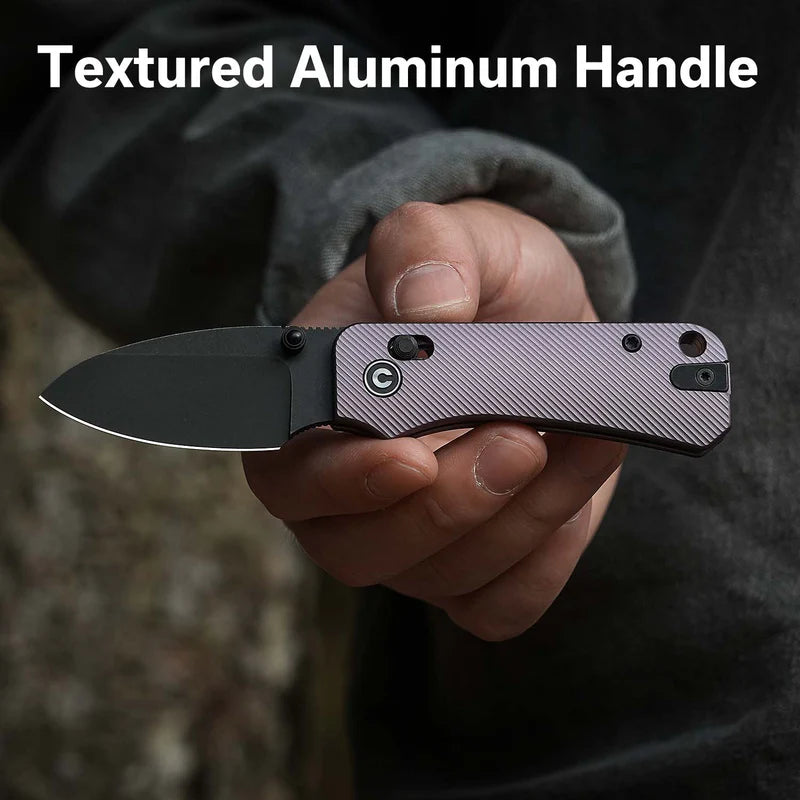 CIVIVI Baby Banter 2 Purple Handle Nitro-V Blade