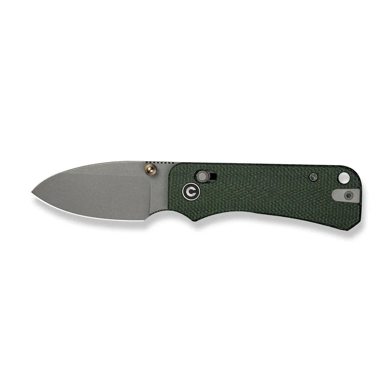 CIVIVI Baby  Banter 2 Green Canvas Handle Nitro V-Blade