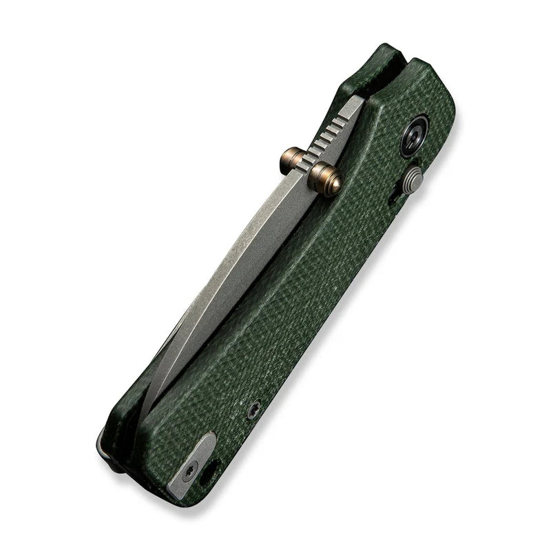 CIVIVI Baby  Banter 2 Green Canvas Handle Nitro V-Blade
