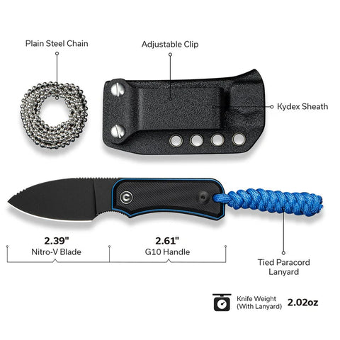 CIVIVI Baby Banter Fixed Blade Knife