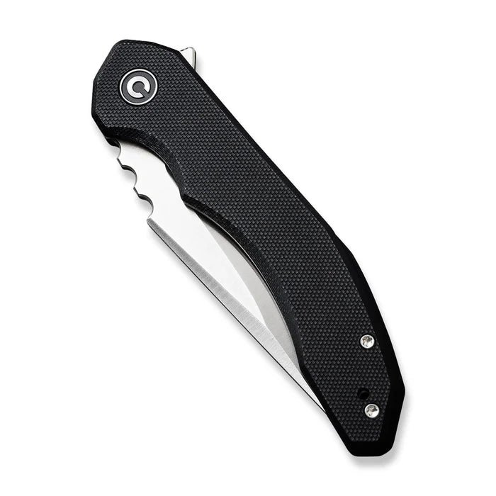 CIVIVI Bluetick Flipper Knife G10 Satin Finished Handle 14C28N Blade 3.47"