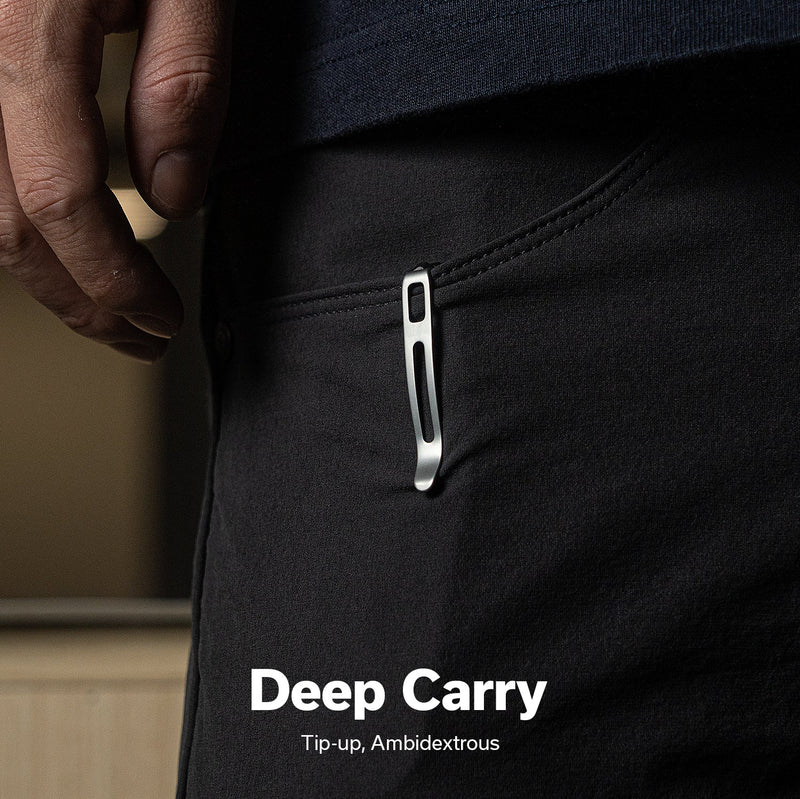 CIVIVI Bluetick Carbon Fiber Black G10 Handle Damascus Blade 3.47"