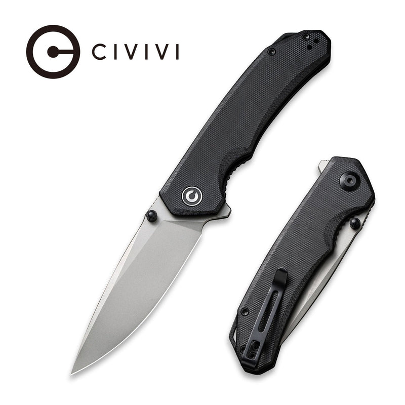 CIVIVI Brazen Flipper & Thumb Stud Knife G10 Handle