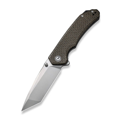 CIVIVI Brazen Flipper & Thumb Stud Knife Micarta Handle