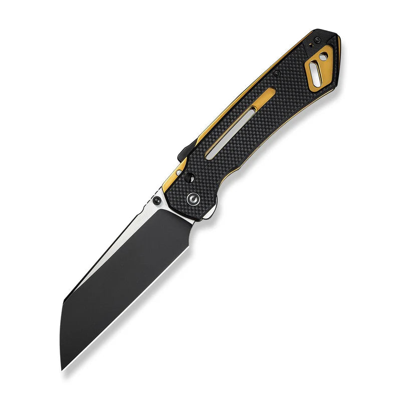 CIVIVI Buster FG Black Coarse G10 Handle Stonewashed Nitro V-Blade 4.2"