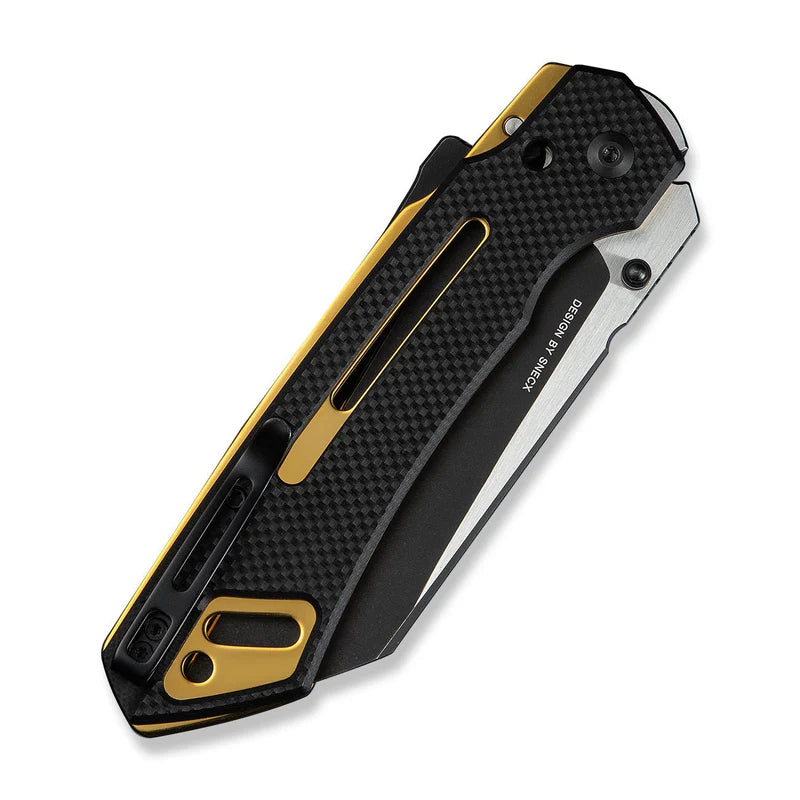 CIVIVI Buster FG Black Coarse G10 Handle Stonewashed Nitro V-Blade 4.2"