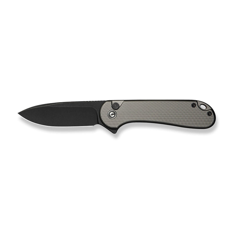 CIVIVI Elementum ll Diamond Patterned Gray Handle Nitro-V Blade