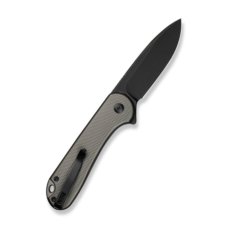 CIVIVI Elementum ll Diamond Patterned Gray Handle Nitro-V Blade