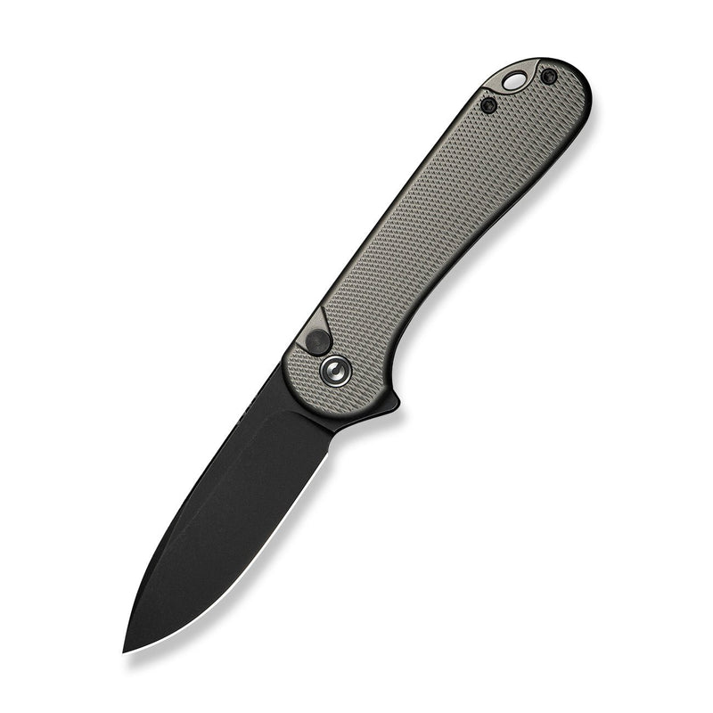 CIVIVI Elementum ll Diamond Patterned Gray Handle Nitro-V Blade