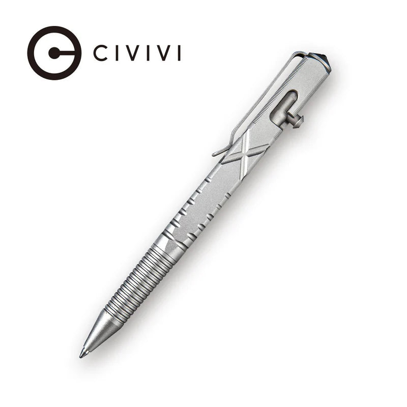 CIVIVI C-Quill Gray Hard Anodized Aluminum Pen