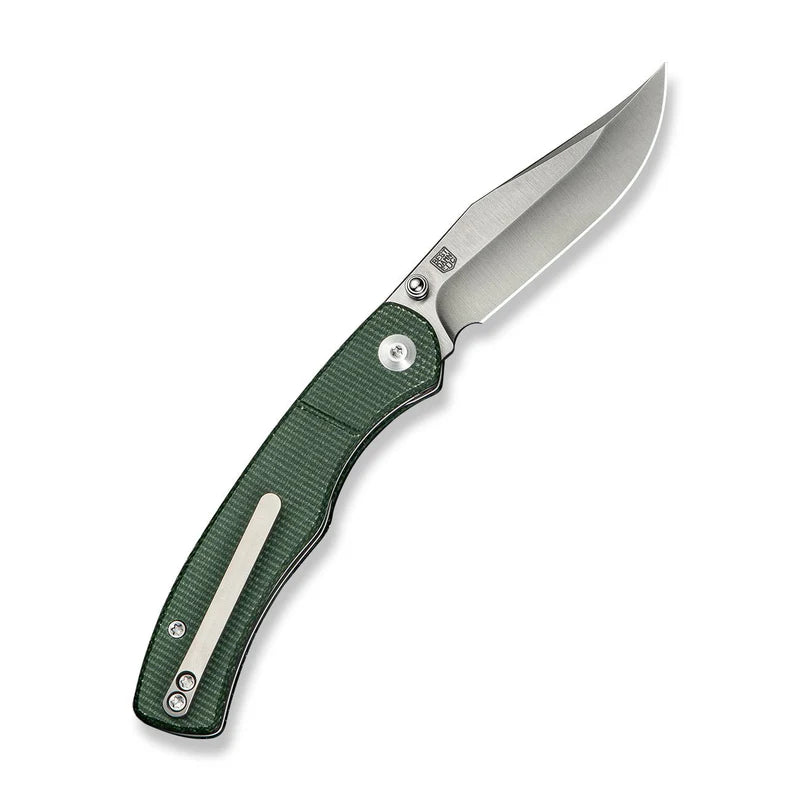 CIVIVI Clingman Green Canvas Micarta Handle Satin Finished Nitro-V Blade 2.99"
