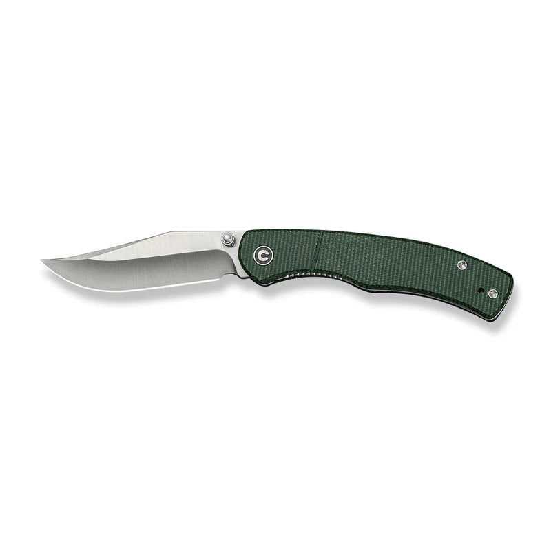 CIVIVI Clingman Green Canvas Micarta Handle Satin Finished Nitro-V Blade 2.99"