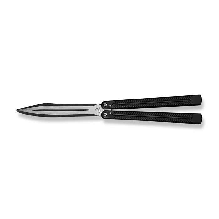 CIVIVI Dracolisk Butterfly Knife Aluminum Handle 9Cr18MoV Dull Blade 4.57"