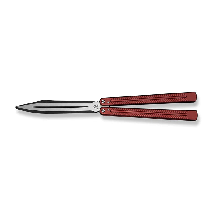 CIVIVI Dracolisk Butterfly Knife Aluminum Handle 9Cr18MoV Dull Blade 4.57"
