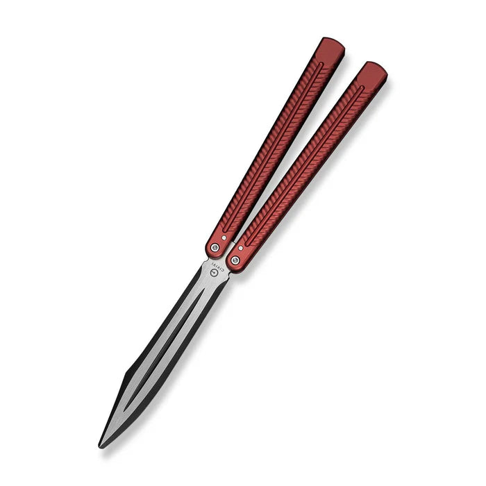 CIVIVI Dracolisk Butterfly Knife Aluminum Handle 9Cr18MoV Dull Blade 4.57"