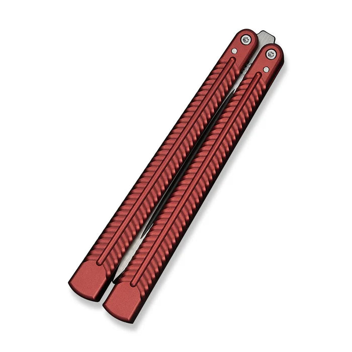 CIVIVI Dracolisk Butterfly Knife Aluminum Handle 9Cr18MoV Dull Blade 4.57"