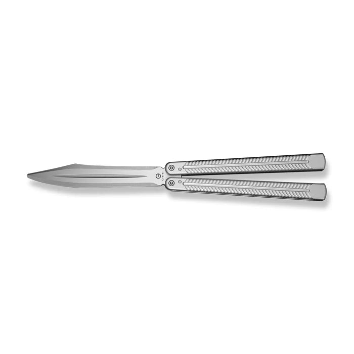 CIVIVI Dracolisk Butterfly Knife Aluminum Handle 9Cr18MoV Dull Blade 4.57"