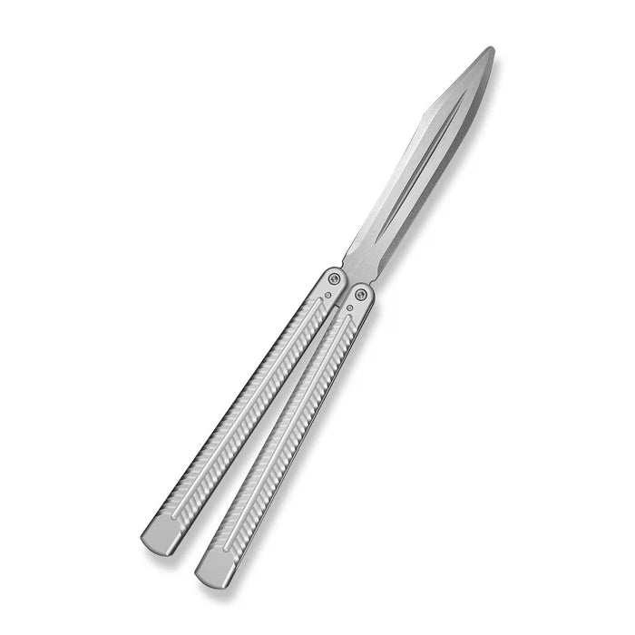 CIVIVI Dracolisk Butterfly Knife Aluminum Handle 9Cr18MoV Dull Blade 4.57"