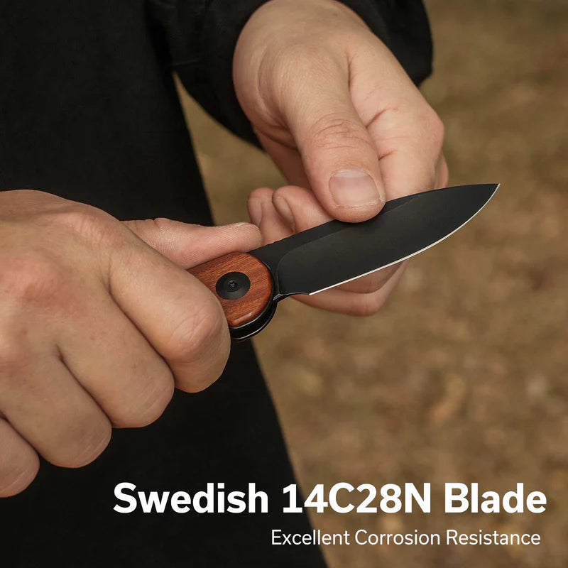 CIVIVI Elementum Slip Joint Handle Black 14C28N Blade