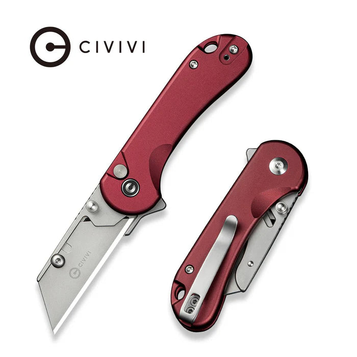CIVIVI Elementum Utility Folding Knife w/ 3pcs Blade