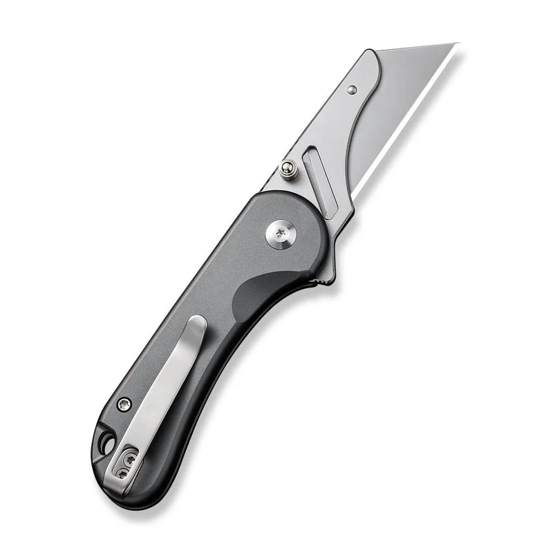 CIVIVI Elementum Utility Gray Handle S/S Plain 6CR Blade 2.26"
