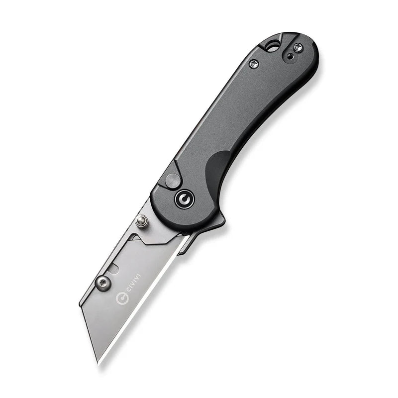 CIVIVI Elementum Utility Gray Handle S/S Plain 6CR Blade 2.26"